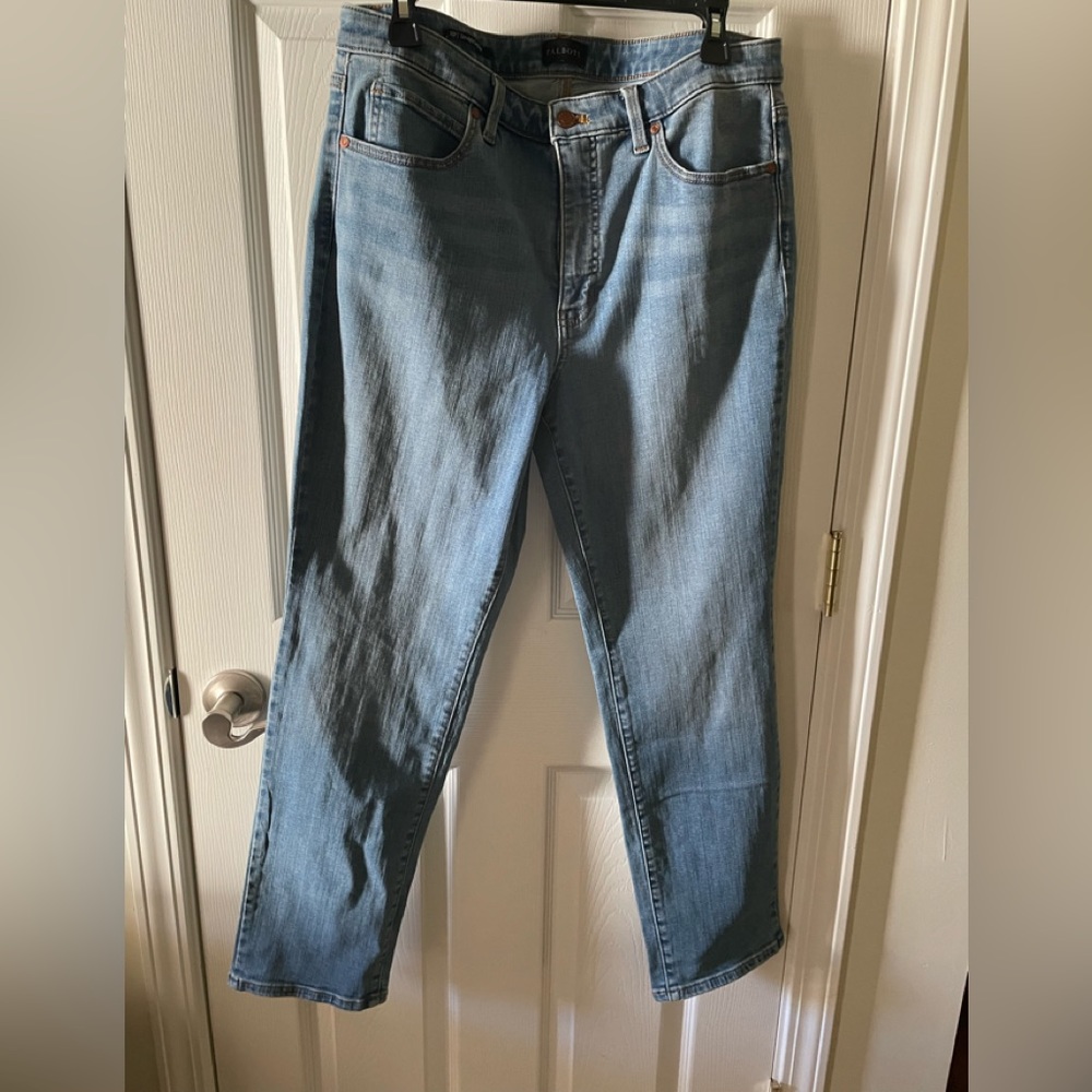 Talbots blue jean size 12petite worn once